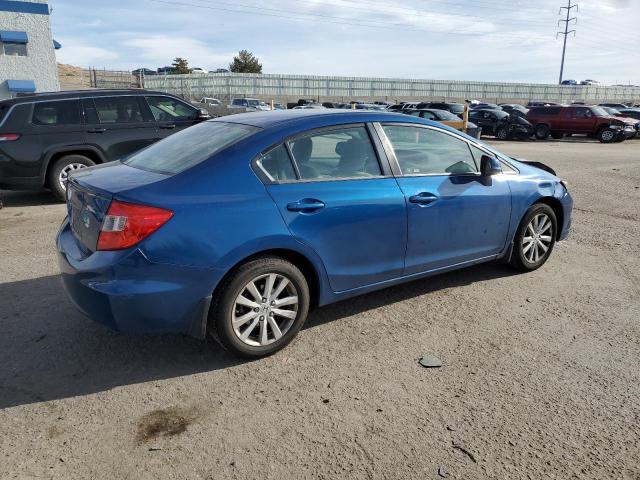 2HGFB2F83CH534334 - 2012 HONDA CIVIC EX BLUE photo 3