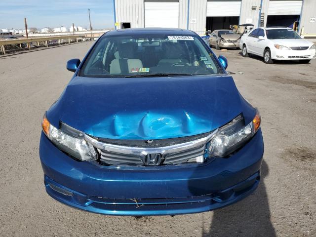 2HGFB2F83CH534334 - 2012 HONDA CIVIC EX BLUE photo 5