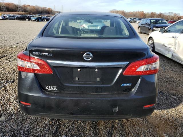 3N1AB7AP3EY203208 - 2014 NISSAN SENTRA S BLACK photo 6