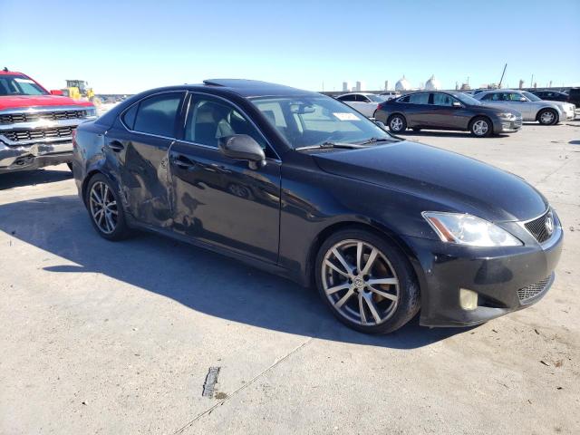 JTHBK262682069216 - 2008 LEXUS IS 250 BLACK photo 4