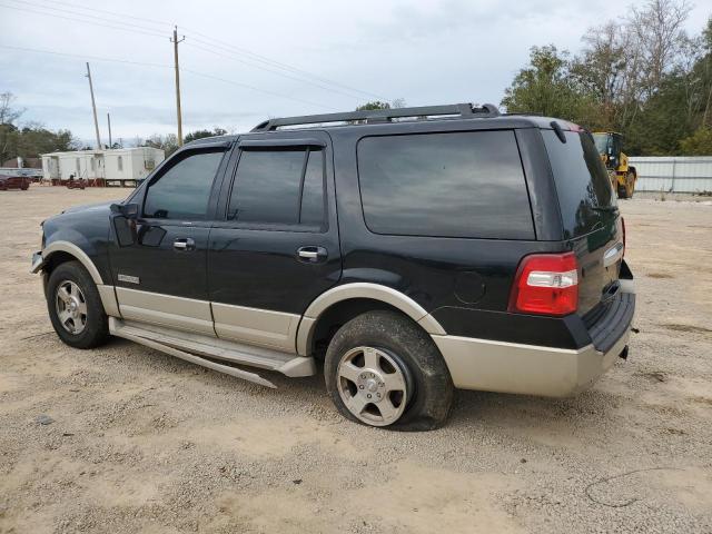 1FMFU17587LA57704 - 2007 FORD EXPEDITION EDDIE BAUER BLACK photo 2