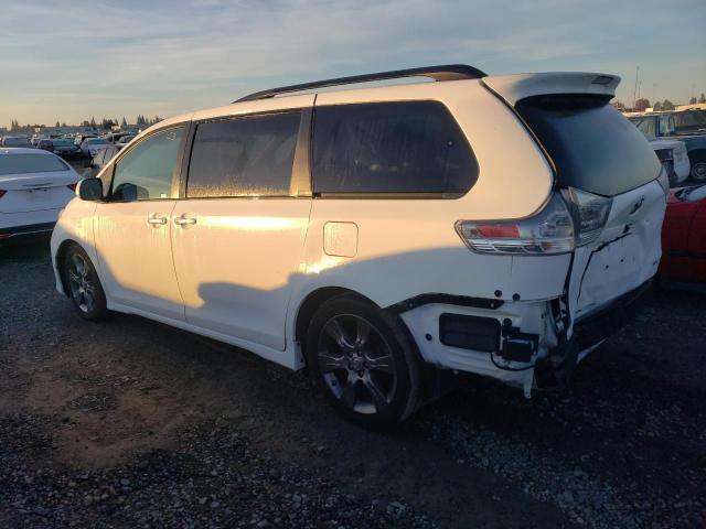 5TDXK3DC0FS624580 - 2015 TOYOTA SIENNA SPORT WHITE photo 2