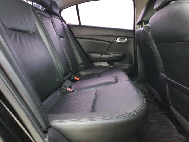 2HGFB2F9XFH526194 - 2015 HONDA CIVIC EXL შავი ფოტო 10