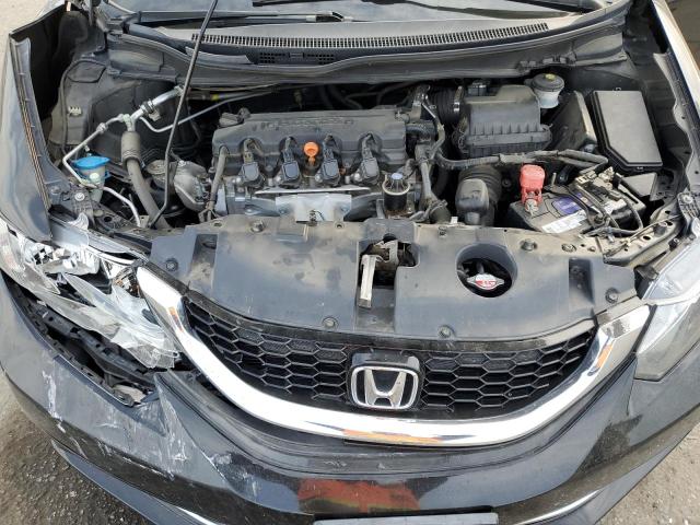 2HGFB2F9XFH526194 - 2015 HONDA CIVIC EXL შავი ფოტო 11
