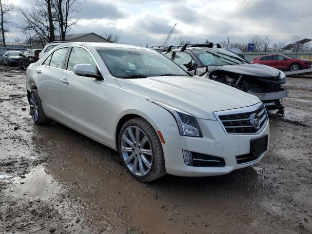 1G6AL5S31D0142737 - 2013 CADILLAC ATS PREMIUM WHITE photo 4