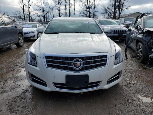 1G6AL5S31D0142737 - 2013 CADILLAC ATS PREMIUM WHITE photo 5