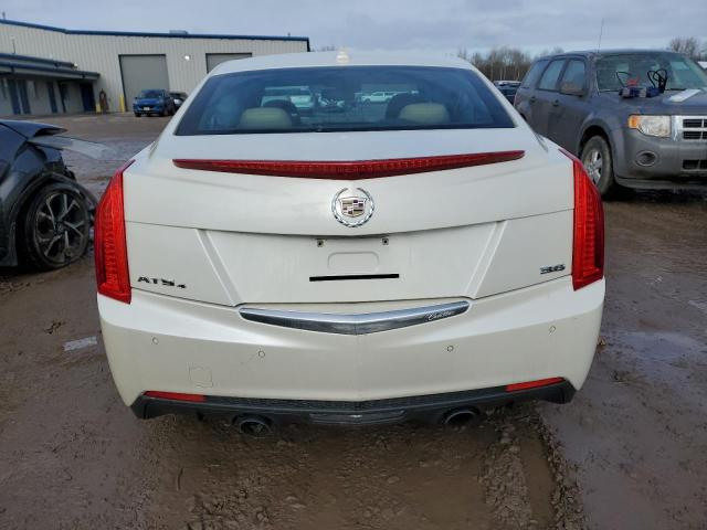 1G6AL5S31D0142737 - 2013 CADILLAC ATS PREMIUM WHITE photo 6