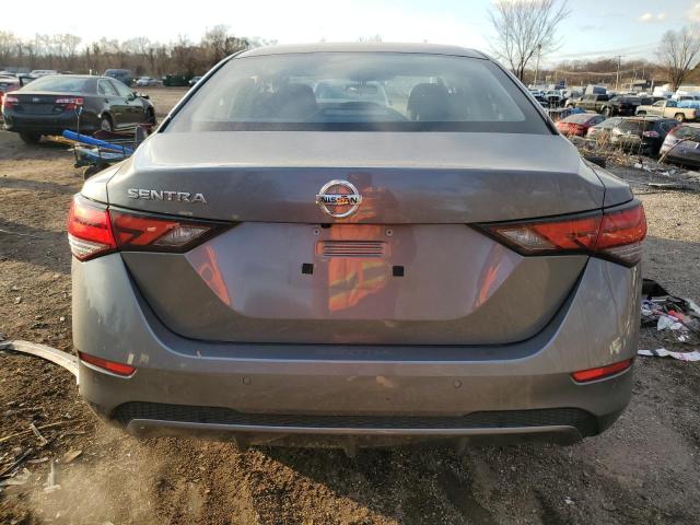 3N1AB8BV0NY225699 - 2022 NISSAN SENTRA S GRAY photo 6