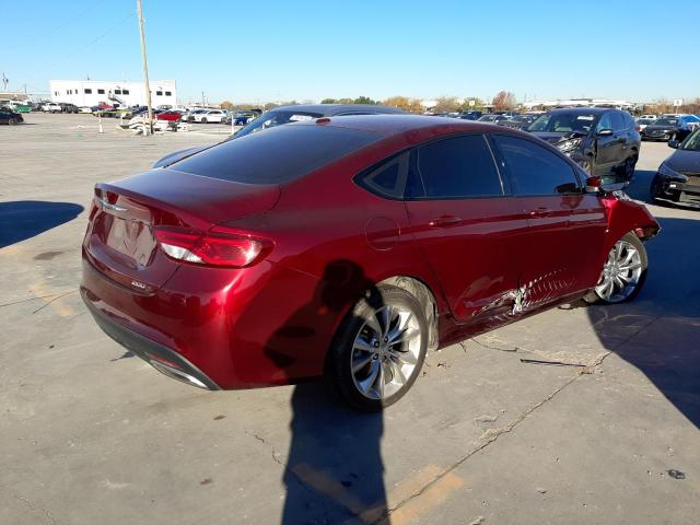 1C3CCCBB5FN641004 - 2015 CHRYSLER 200 S MAROON photo 3