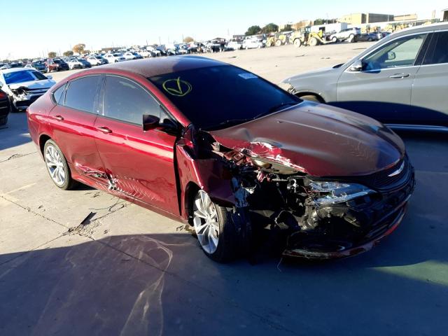 1C3CCCBB5FN641004 - 2015 CHRYSLER 200 S MAROON photo 4