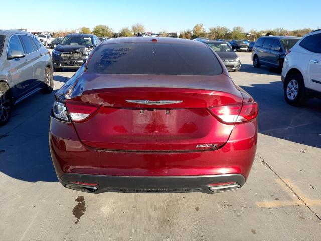 1C3CCCBB5FN641004 - 2015 CHRYSLER 200 S MAROON photo 6