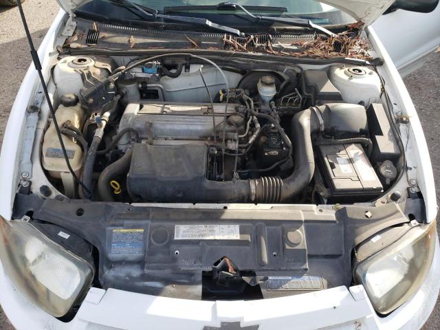 1G1JC52F747272481 - 2004 CHEVROLET CAVALIER WHITE photo 11