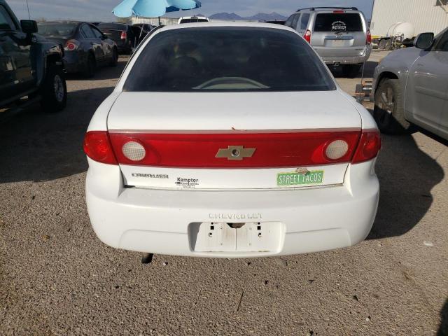 1G1JC52F747272481 - 2004 CHEVROLET CAVALIER WHITE photo 6