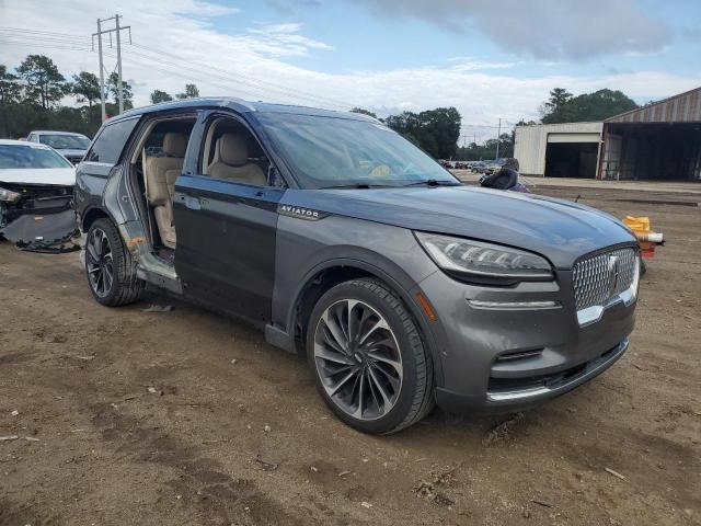 5LM5J7WC4NGL01987 - 2022 LINCOLN AVIATOR RESERVE GRAY photo 4