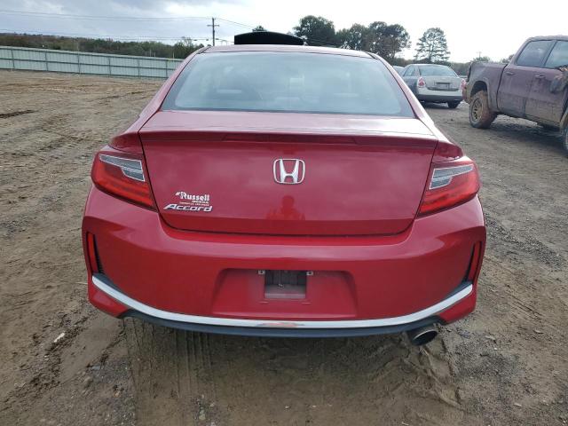 1HGCT1B36HA000125 - 2017 HONDA ACCORD LX-S RED photo 6