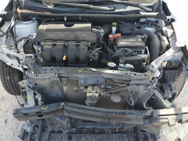 3N1AB7AP8HY330931 - 2017 NISSAN SENTRA S WHITE photo 11