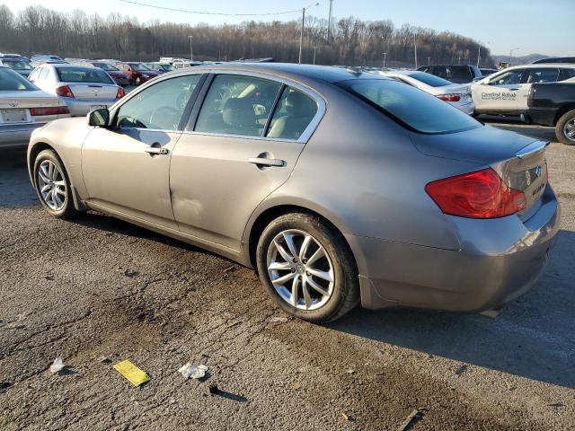 JNKBV61F58M254774 - 2008 INFINITI G35 SILVER photo 2