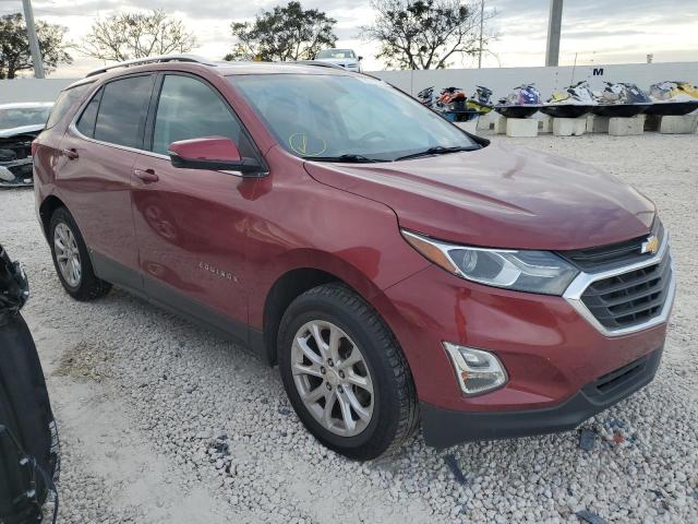 2GNAXJEV0J6140396 - 2018 CHEVROLET EQUINOX LT RED photo 4