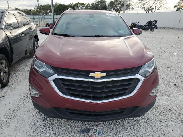 2GNAXJEV0J6140396 - 2018 CHEVROLET EQUINOX LT RED photo 5