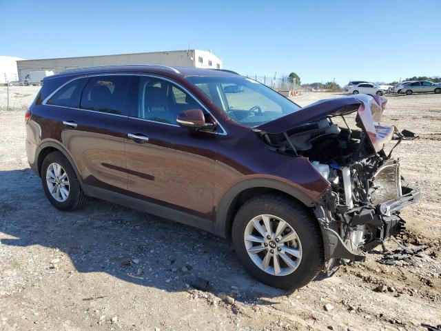 5XYPG4A32KG439837 - 2019 KIA SORENTO L BURGUNDY photo 4