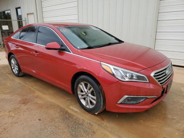 5NPE24AFXHH492075 - 2017 HYUNDAI SONATA SE RED photo 4