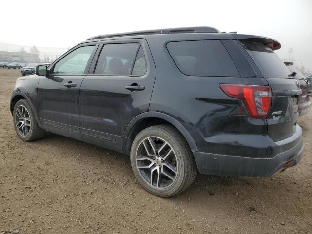 1FM5K8GTXHGA90450 - 2017 FORD EXPLORER SPORT GRAY photo 2