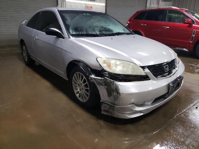 1HGEM22505L048183 - 2005 HONDA CIVIC LX SILVER photo 4