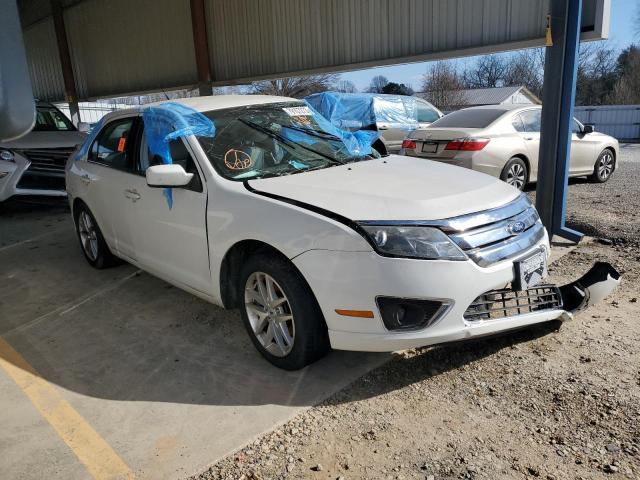 3FAHP0JG0CR342195 - 2012 FORD FUSION SEL WHITE photo 4