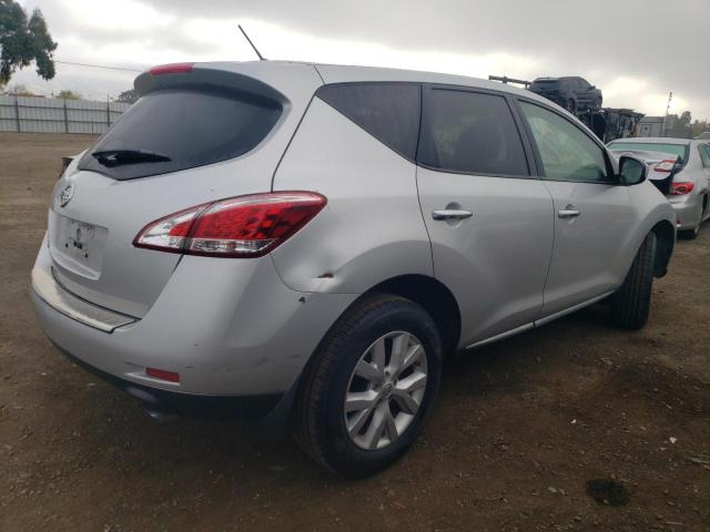 JN8AZ1MU0BW069756 - 2011 NISSAN MURANO S SILVER photo 3