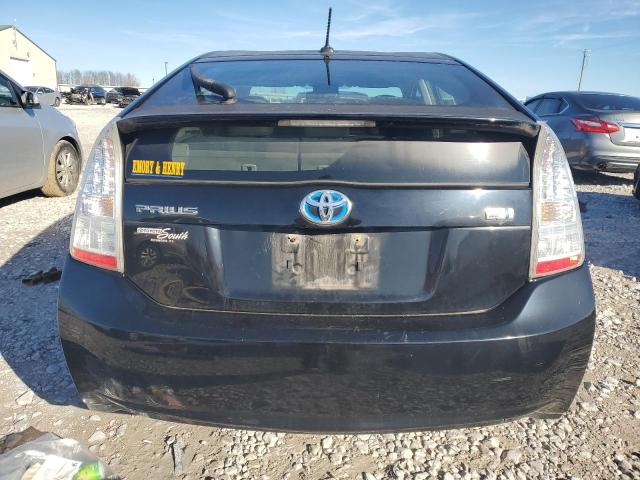 JTDKN3DUXA0136789 - 2010 TOYOTA PRIUS BLACK photo 6