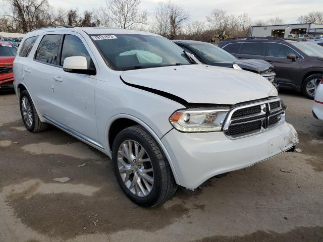 1C4RDJDG8GC433552 - 2016 DODGE DURANGO LIMITED WHITE photo 4