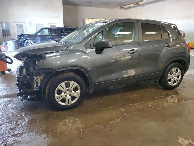 3GNCJKSB0GL244109 - 2016 CHEVROLET TRAX LS GRAY photo 1