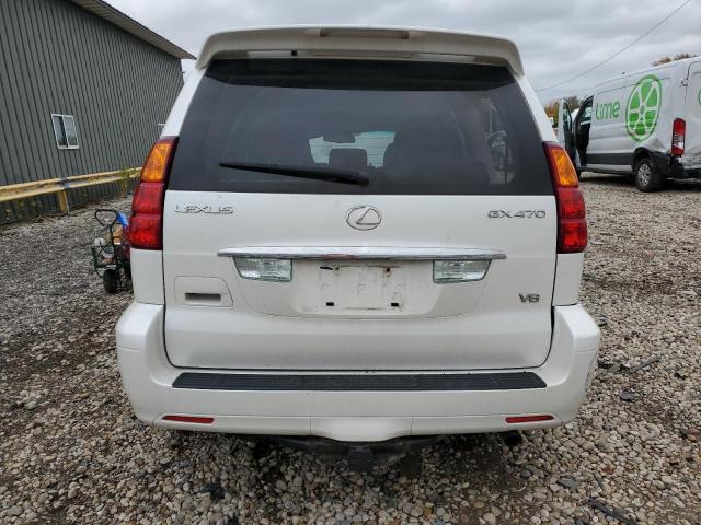 JTJBT20XX70146860 - 2007 LEXUS GX 470 WHITE photo 6