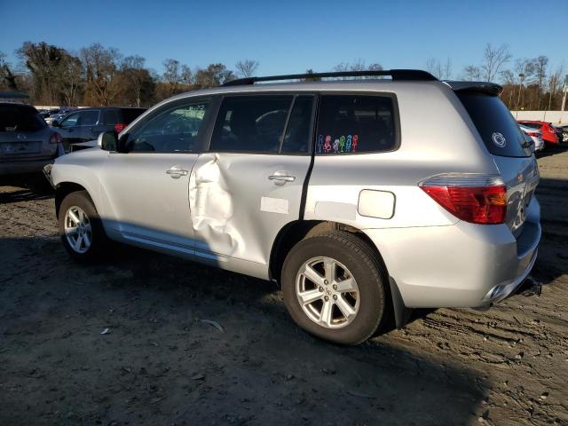 JTEBK3EH4A2156367 - 2010 TOYOTA HIGHLANDER SILVER photo 2