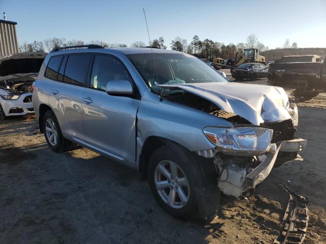 JTEBK3EH4A2156367 - 2010 TOYOTA HIGHLANDER SILVER photo 4