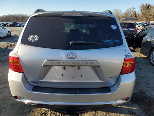 JTEBK3EH4A2156367 - 2010 TOYOTA HIGHLANDER SILVER photo 6