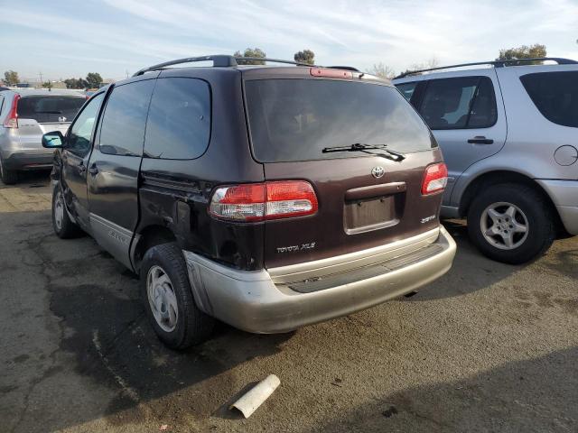 4T3ZF13C52U451375 - 2002 TOYOTA SIENNA LE BROWN photo 2