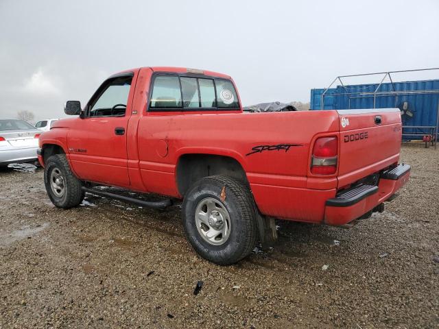 1B7HF16Y8TS575203 - 1996 DODGE RAM 1500 RED photo 2