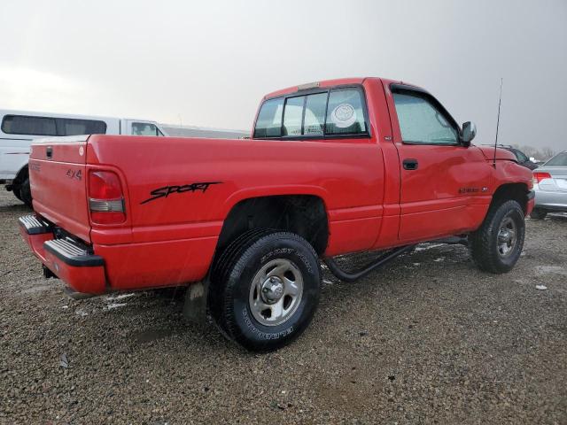 1B7HF16Y8TS575203 - 1996 DODGE RAM 1500 RED photo 3