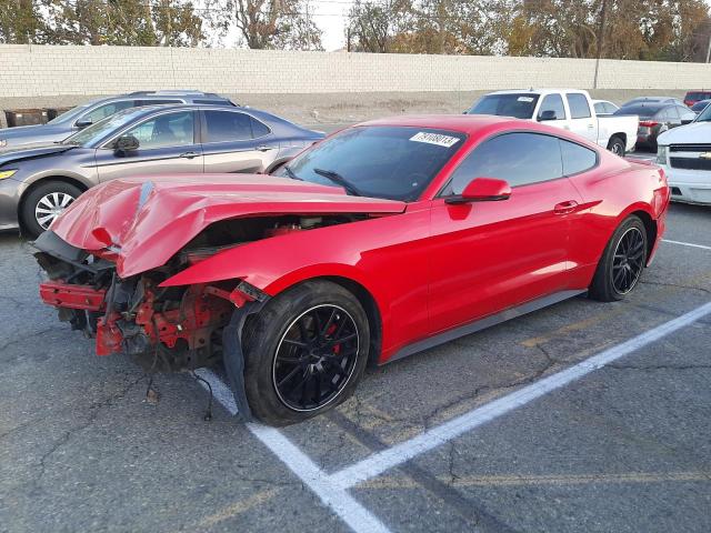 1FA6P8TH0F5315131 - 2015 FORD MUSTANG RED photo 1