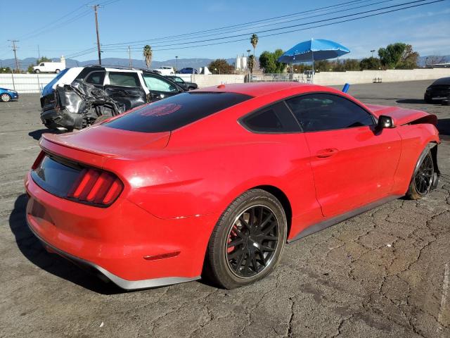 1FA6P8TH0F5315131 - 2015 FORD MUSTANG RED photo 3