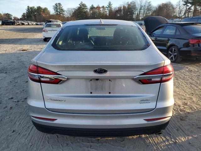 3FA6P0CD4KR139464 - 2019 FORD FUSION SEL WHITE photo 6