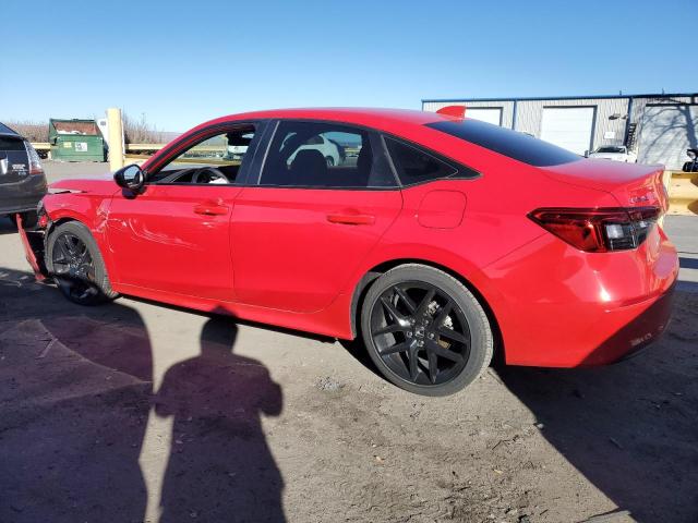 2HGFE2F51NH547437 - 2022 HONDA CIVIC SPORT RED photo 2