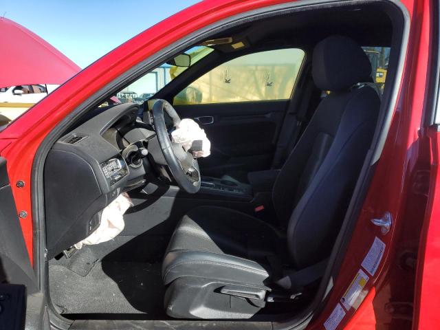 2HGFE2F51NH547437 - 2022 HONDA CIVIC SPORT RED photo 7