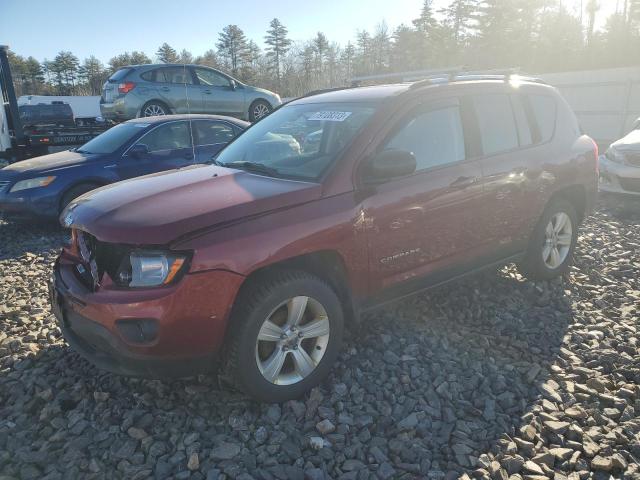 1C4NJDBB9FD169847 - 2015 JEEP COMPASS SPORT RED photo 1