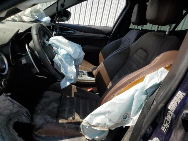 ZASPAKBN3M7D15752 - 2021 ALFA ROMEO STELVIO TI BLUE photo 7