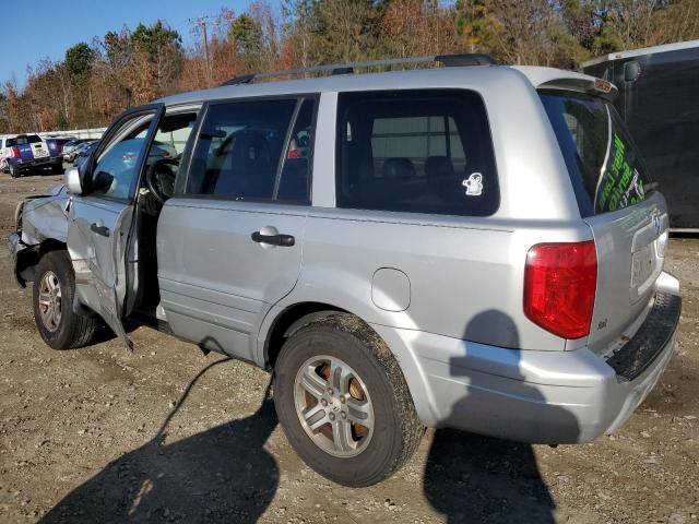 2HKYF18503H509665 - 2003 HONDA PILOT EXL GRAY photo 2