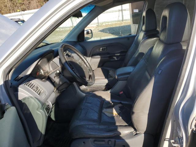 2HKYF18503H509665 - 2003 HONDA PILOT EXL GRAY photo 7