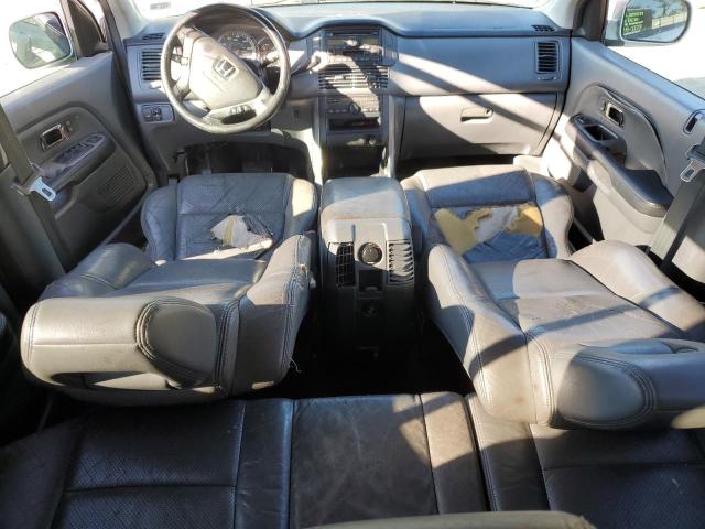 2HKYF18503H509665 - 2003 HONDA PILOT EXL GRAY photo 8