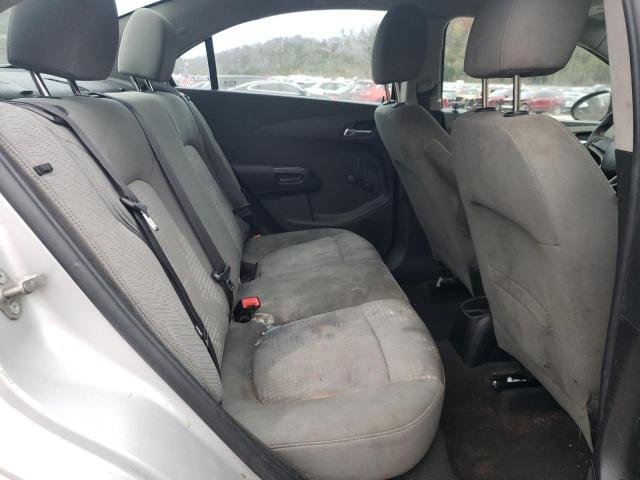 1G1JA5SG3E4158608 - 2014 CHEVROLET SONIC LS SILVER photo 10